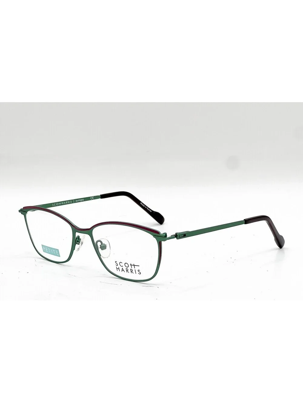 Scott Harris Sh-824 C1 Clover/Berry Authentic Eyeglasses 49-16-130